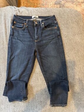 NWOT - AGOLDE High-Rise Dark Blue Women's Jeans